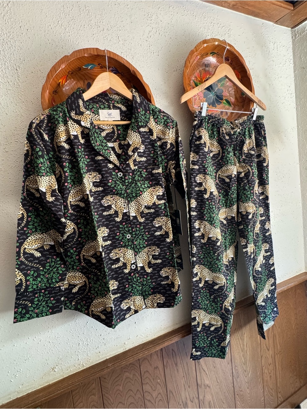 Printfresh Long PJ Set in Bagheera Ink Size Small - Picture 2 of 9